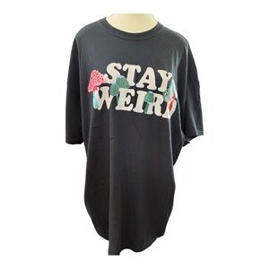 Rue21 Plus Size 2X “Stay Weird” Graphic T-Shirt